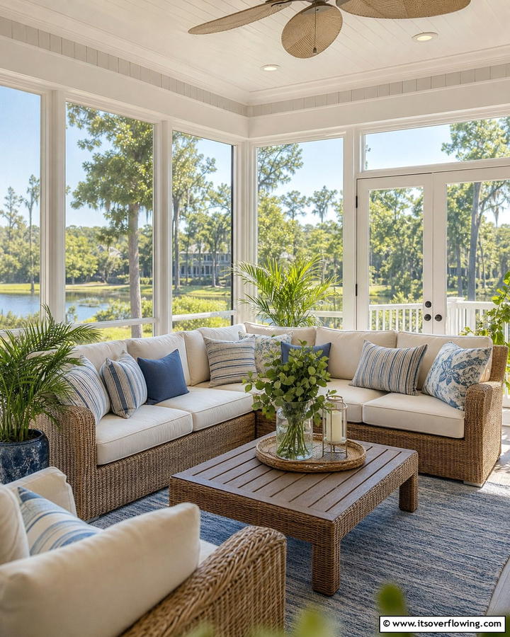 Enclosed Patio Retreat - 21 Backyard Patio Ideas for Creating Your Perfect Outdoor Oasis