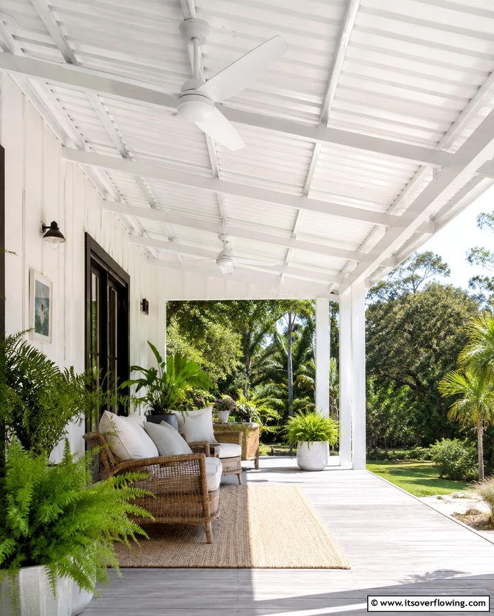 Energy Efficiency with Cool Metal Roof - 25 Metal Roof Porch Design Ideas for a Durable Space