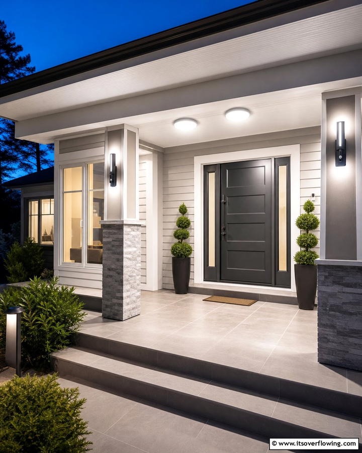 Energy Efficient Radiance - 30 Inviting Front Porch Lighting Ideas for Curb Appeal