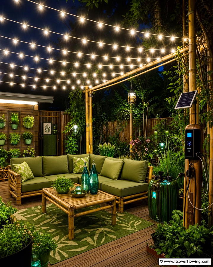 Energy Saving LED Solutions - 21 Patio String Light Arrangements for Magical Outdoor Ambiance