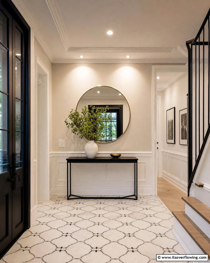 Entryway Elegance - 20 Recessed Lighting Ideas for Modern Home Illumination