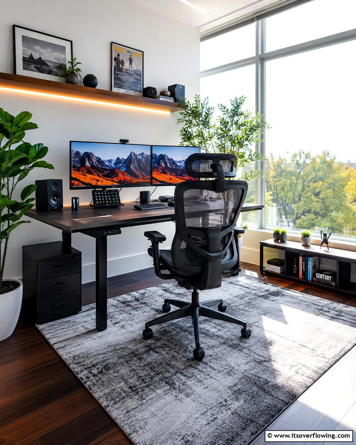 Ergonomic Chair - 25 Inspiring Content Creator Room Ideas for Productivity
