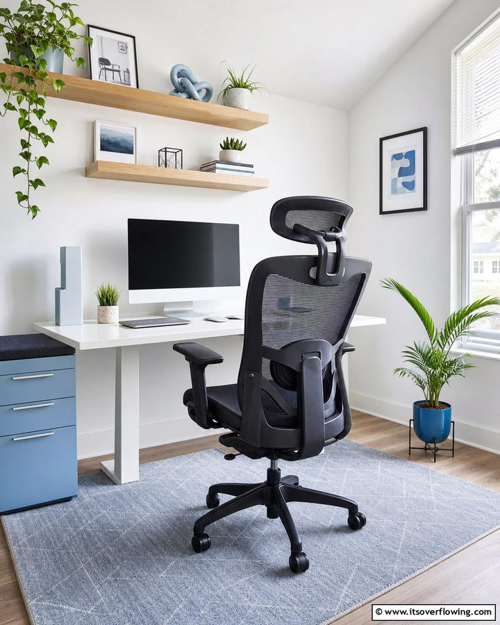 Ergonomic Seating Choices - 21 Small Office Ideas to Maximize Productivity in Tight Spaces