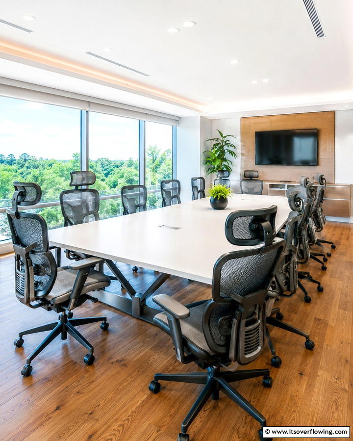 Ergonomic Seating Options - 25 Conference Room Design Ideas for Inspiration