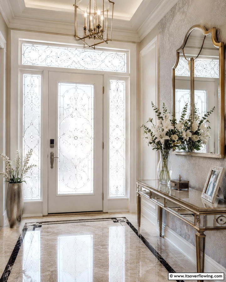 Etched Glass Films - 20 Window Film Designs for Privacy and Style