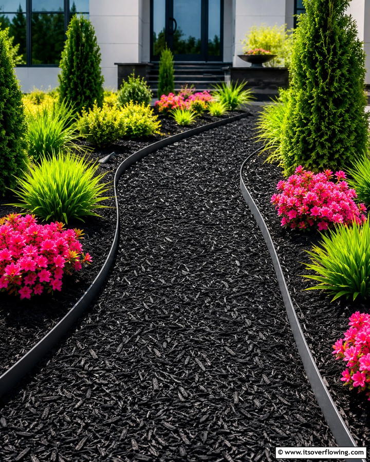 Eucalyptus Mulch Pathway - 25 Mulch Pathway Ideas for a Beautiful Garden