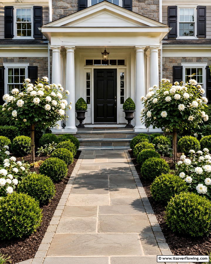 Evergreen Shrubs for Year Round Appeal - 30 Small Front Yard Landscaping Ideas to Maximize Space