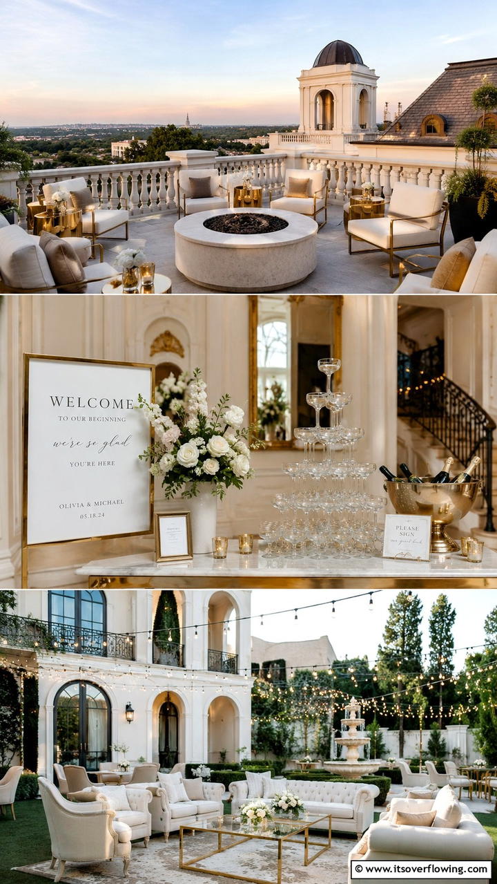 Exclusive Venue Perks - 30 Glamorous Wedding Ideas- Elegant Themes & Decor Inspiration
