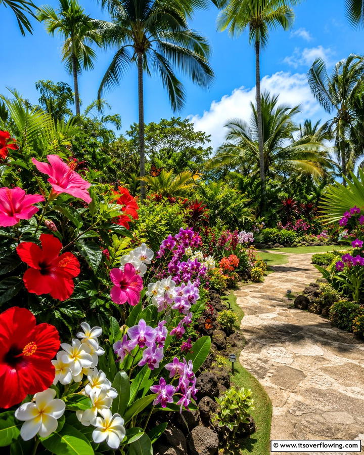 Exotic Flowers for Vibrant Colors - 20 Tropical Backyard Ideas for a Lush Oasis