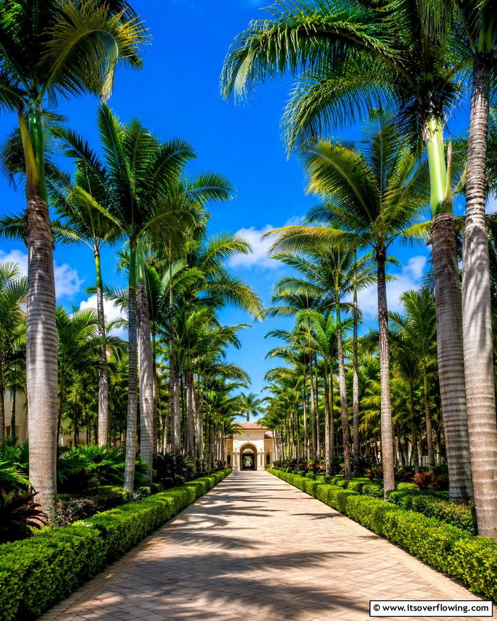 Exotic Palm Trees - 25 Tropical Landscape Ideas for Your Outdoor Paradise