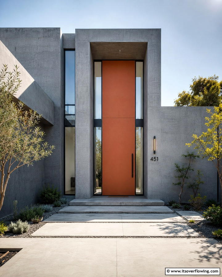 Expansive Glass Panels - 30 Minimalist House Exterior Ideas- Clean & Modern Designs