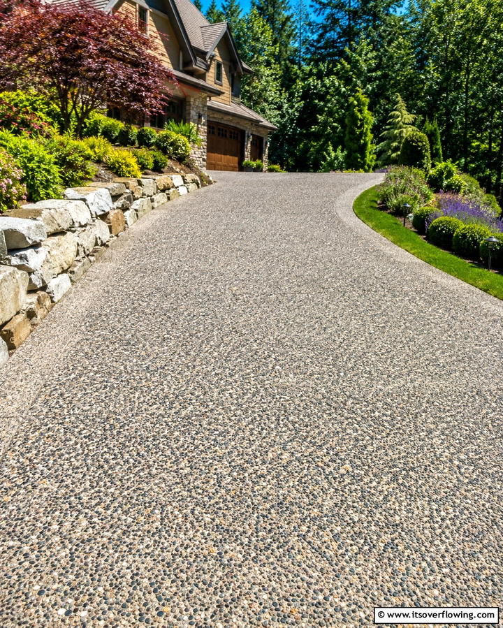Exposed Aggregate Concrete Floors - 20 Types of Concrete Floor Finishes for Durability
