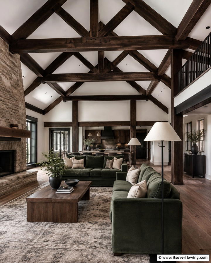 Exposed Beams - 25 Loft-style Living Room Ideas for Modern Homes