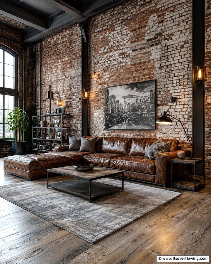 Exposed Brick Walls - 25 Industrial Decor Ideas for a Modern and Edgy Look