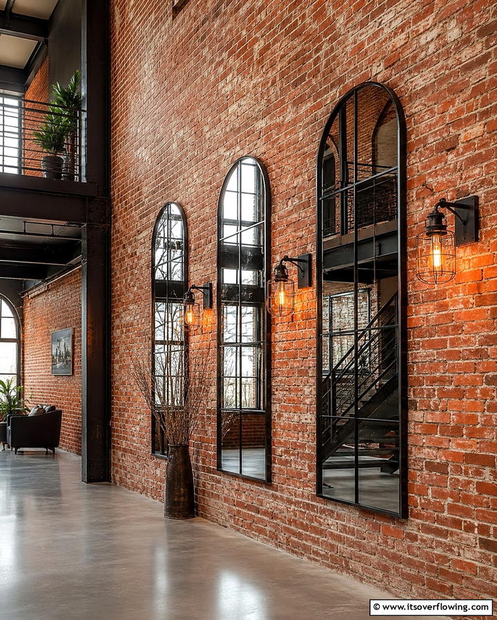 Exposed Brick Walls - 25 Steampunk Interior Design Ideas for Unique Homes