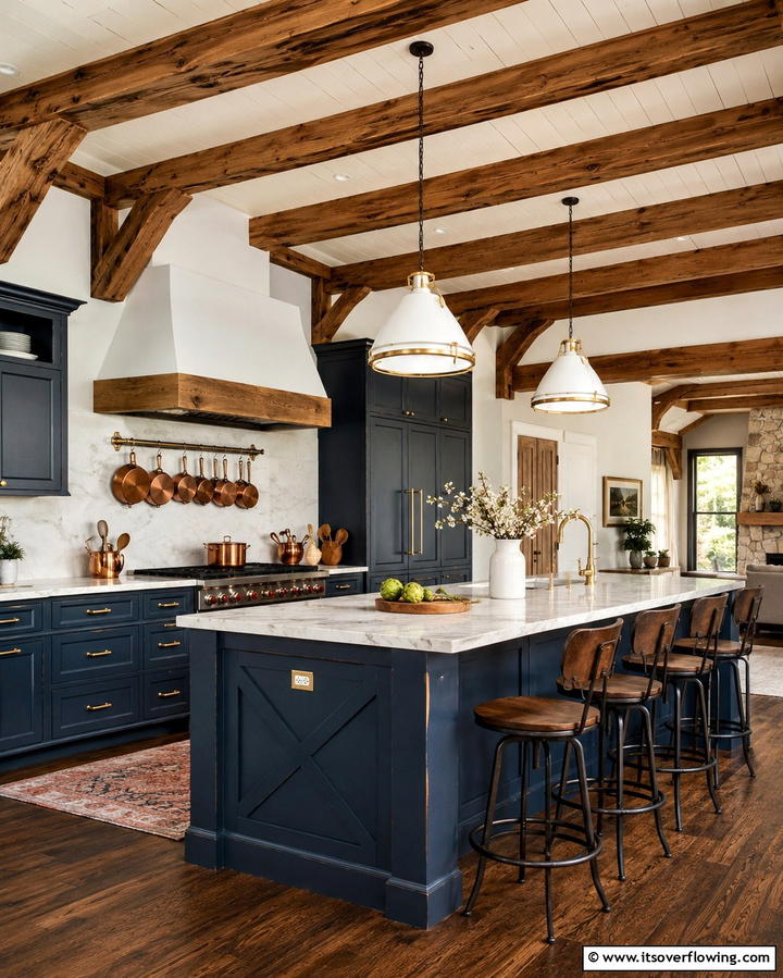 Exposed Ceiling Beams - 30 Accent Ceiling Ideas to Elevate Your Space