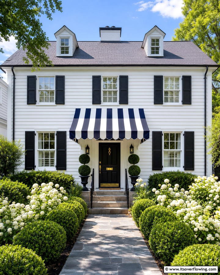 Exterior Awnings - 20 Front Door Privacy Ideas to Enhance Your Home Security