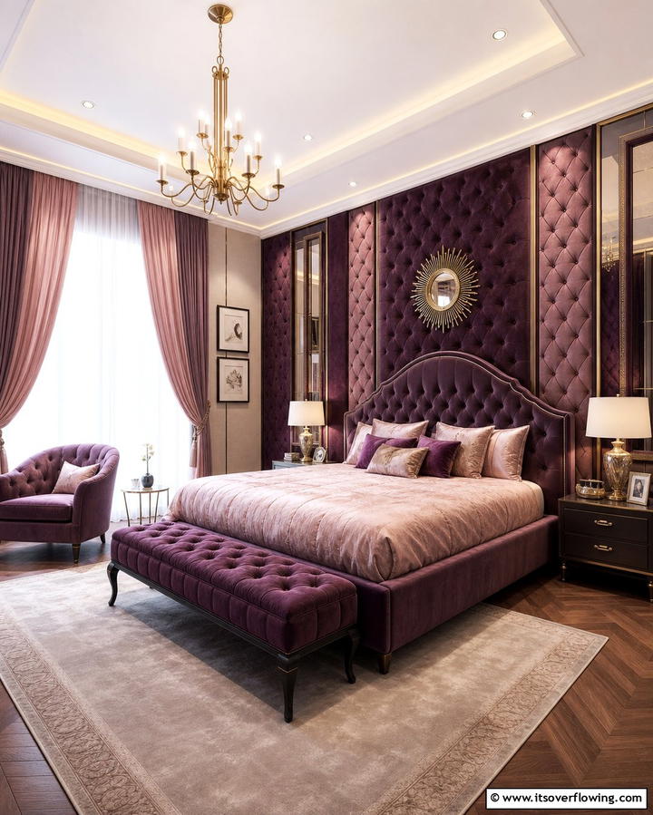 Fabric Covered Walls - 25 Wall Texture Ideas to Transform Your Interior Design