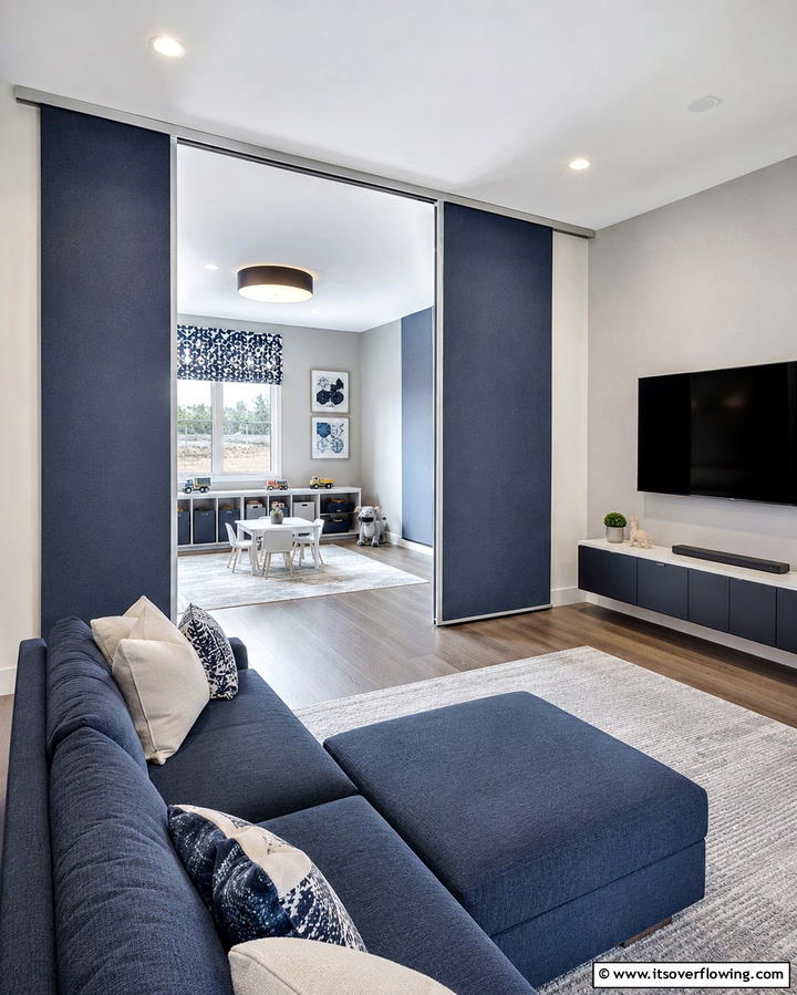 Fabric Panels for Versatility - 25 Room Divider Ideas to Maximize Your Living Space