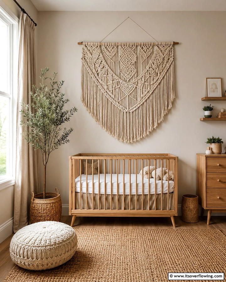 Fabric Wall Hangings - 25 Nursery Wall Decor Ideas to Create a Cozy and Cute Space
