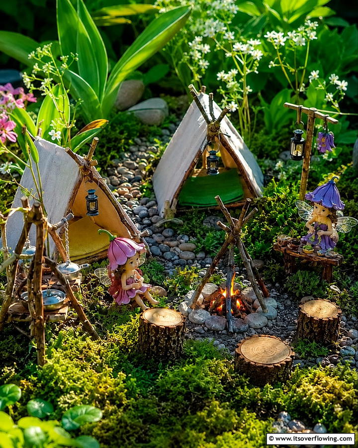 Fairy Garden Campsites - 25 Fairy Garden Ideas to Create a Magical Outdoor Space
