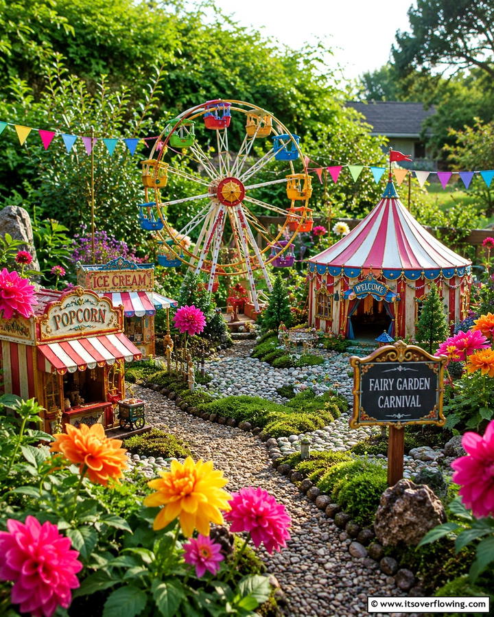 Fairy Garden Carnival - 25 Fairy Garden Ideas to Create a Magical Outdoor Space