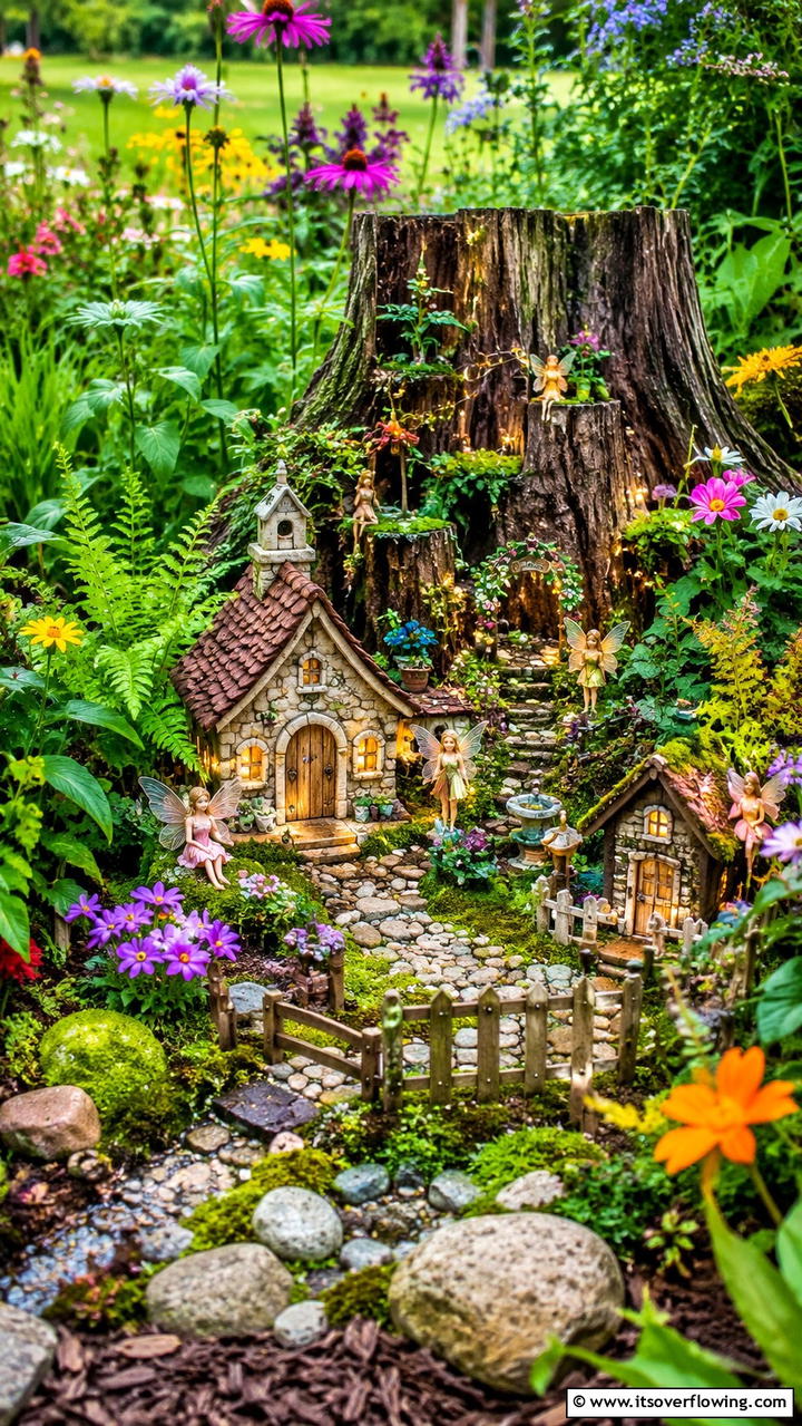 Fairy Garden Miniatures - 30 Garden Art Ideas to Personalize Your Outdoor Space