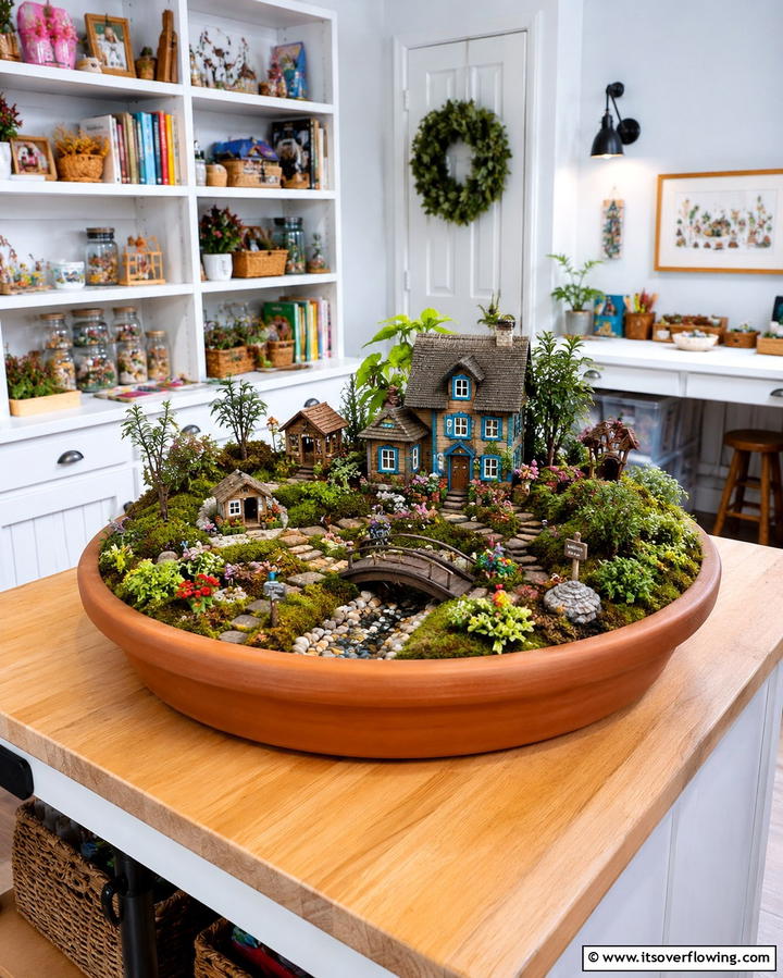 Fairy Garden in a PotExact - 25 Potted Plant Arrangement Ideas for Stylish Decor