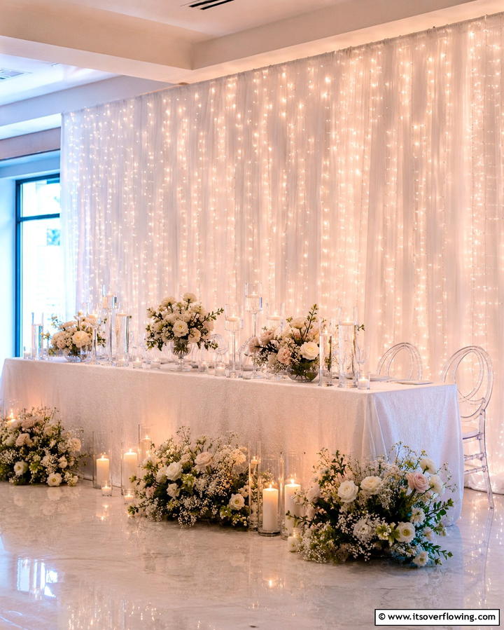 Fairy Light Glow Display - 30 Baby Shower Centerpiece Ideas for Adorable Themes