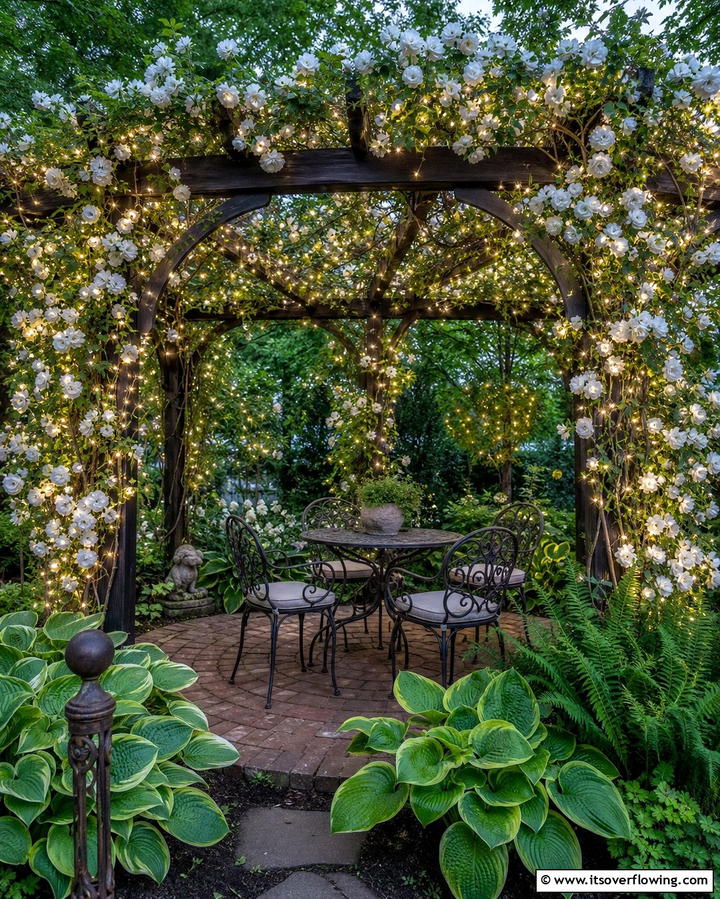 Fairy Lights for a Whimsical Ambiance - 25 Pergola Lighting Ideas to Illuminate Your Outdoor Space