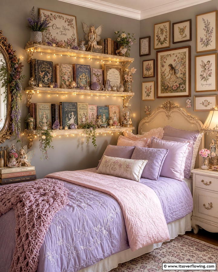 Fairy Tale Books and Accessories - 25 Fairycore Bedroom Ideas for a Whimsical Escape