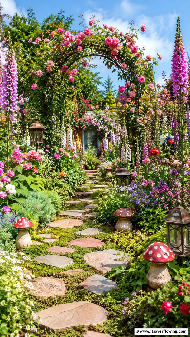 Fairy Tale Garden Trail - 30 Stunning Garden Path Ideas to Guide Your Landscape