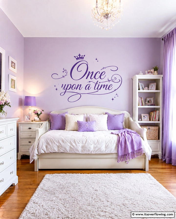 Fairy Tale Wall Quotes - 30 Enchanting Fairy-Themed Bedroom Designs for Whimsical Spaces