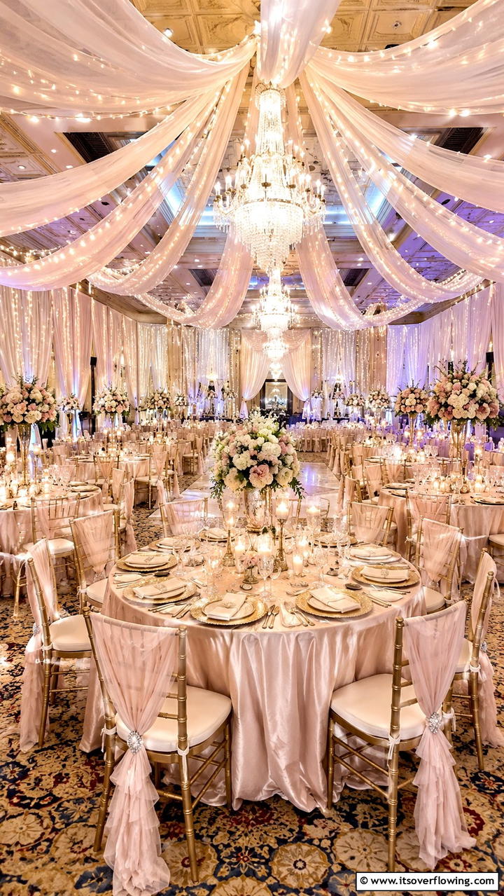 Fairytale Glamour Touches - 21 Elegant Wedding Decoration Ideas for a Memorable Event
