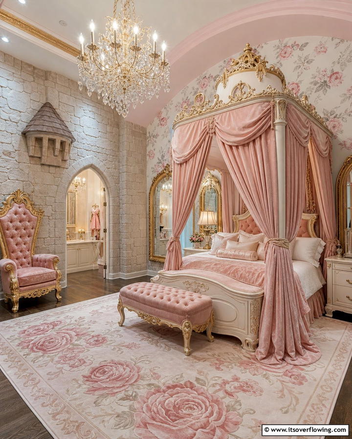 Fairytale Princess Chamber - 25 Fantasy Bedroom Ideas for a Magical Escape