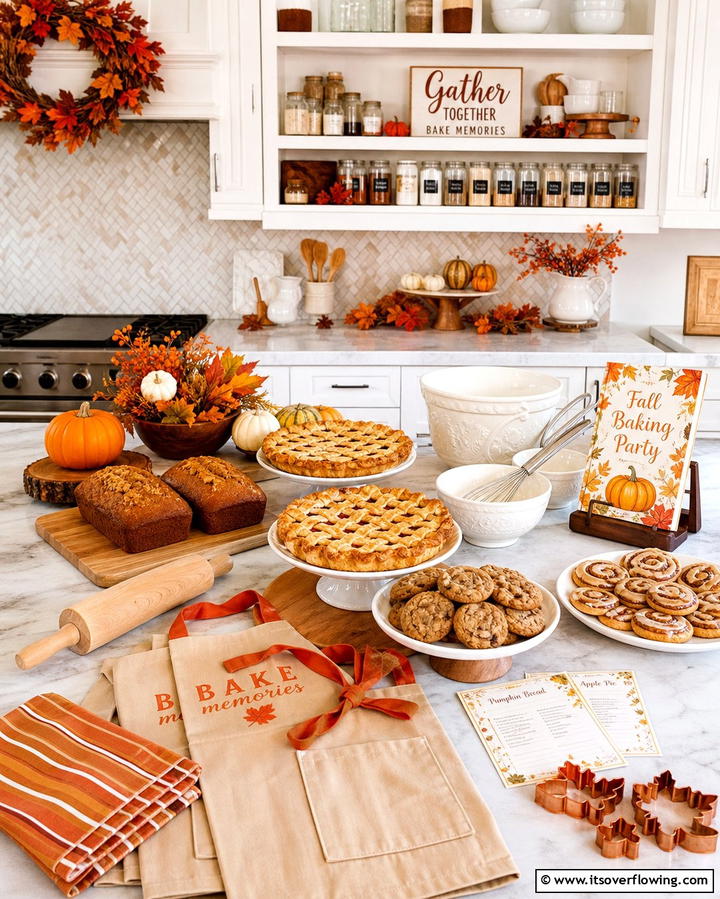 Fall Baking Party - 25 Fall Birthday Party Ideas for a Seasonal Celebration