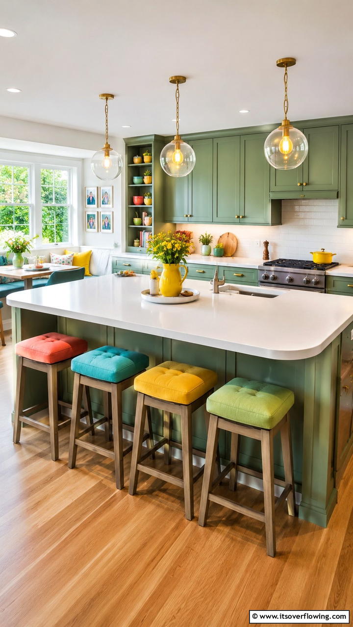 Family Friendly Breakfast Bar - 30 Breakfast Bar Ideas for Functional Kitchen Spaces