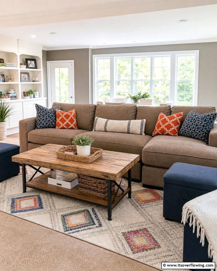 Family Friendly Durable Couch - 21 Living Room Couch Ideas for Comfortable Entertaining
