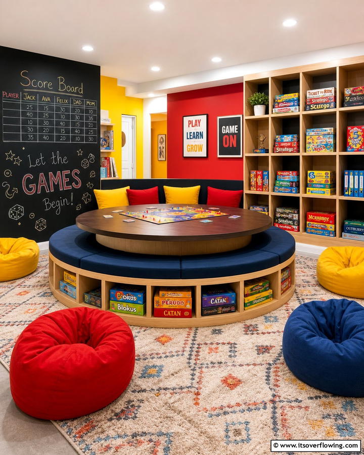 Family Game Zone - 25 Den Ideas to Create a Comfortable Retreat
