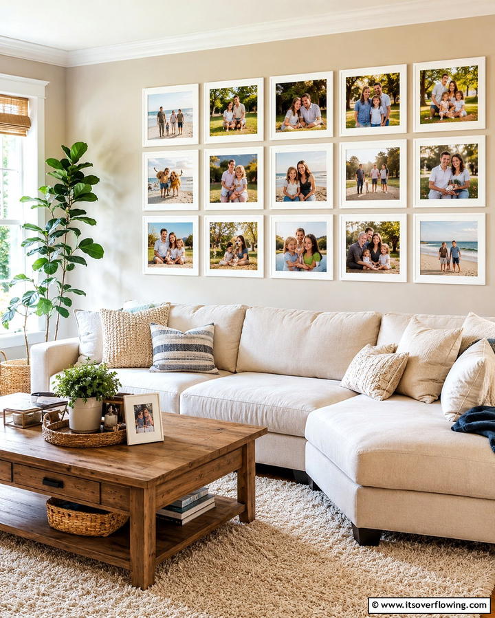 Family Photo Collage - 20 Wall Collage Ideas to Showcase Your Memories