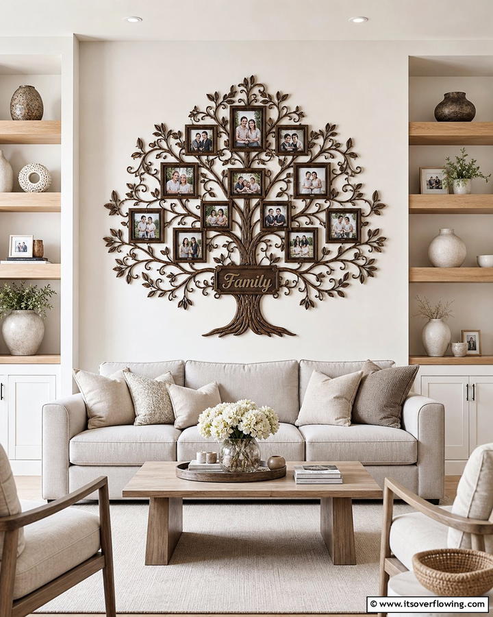 Family Tree Photo Frame - 21 Thoughtful Family Gift Ideas for Every Occasion