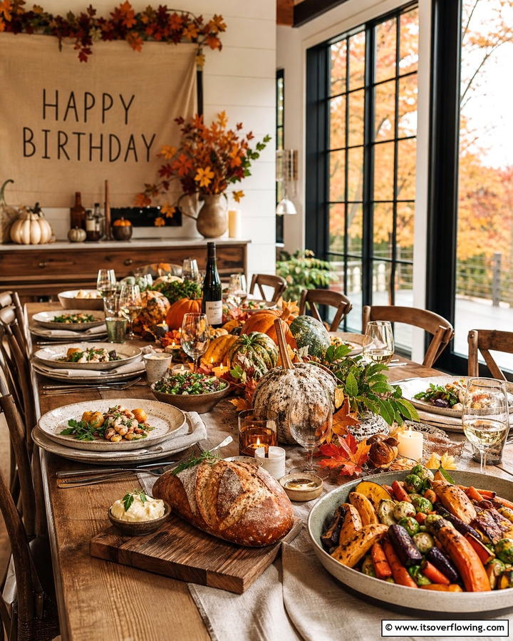 Farm to Table Dinner - 25 Fall Birthday Party Ideas for a Seasonal Celebration