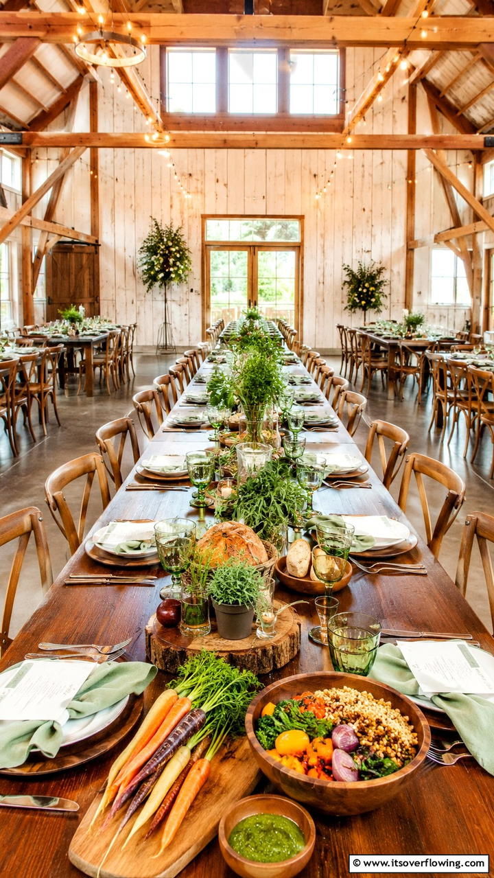 Farm to Table Fare - 21 Creative Wedding Food Ideas for a Unique Reception Menu
