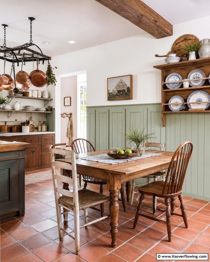 Farmhouse Cozy Paneling - 21 Half Wall Paneling Ideas for Modern Home Organizing