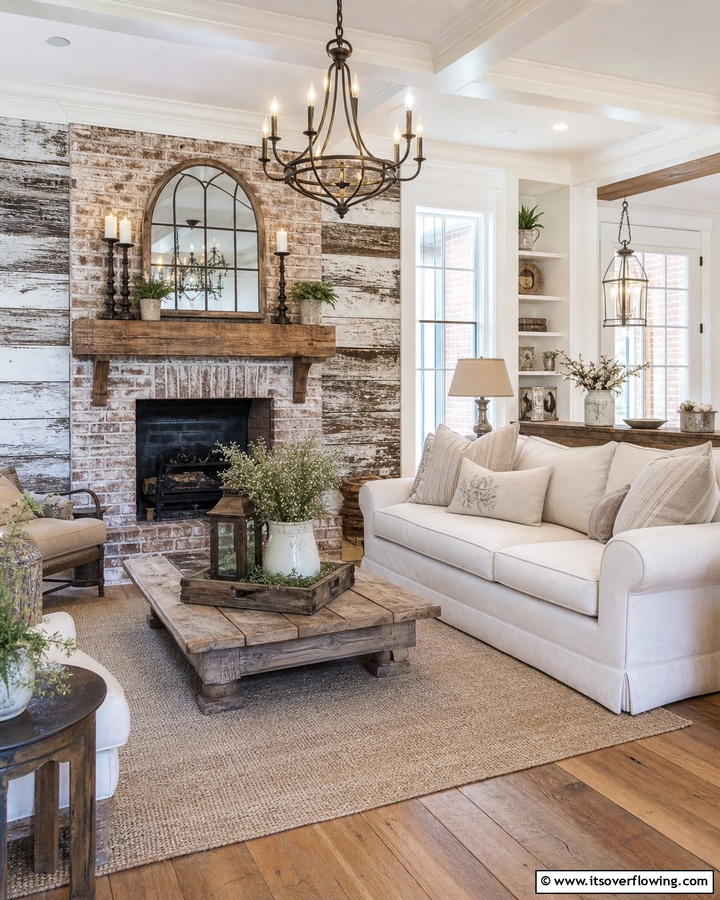 Farmhouse Finishes - 21 French Country Living Room Ideas for Rustic Elegance