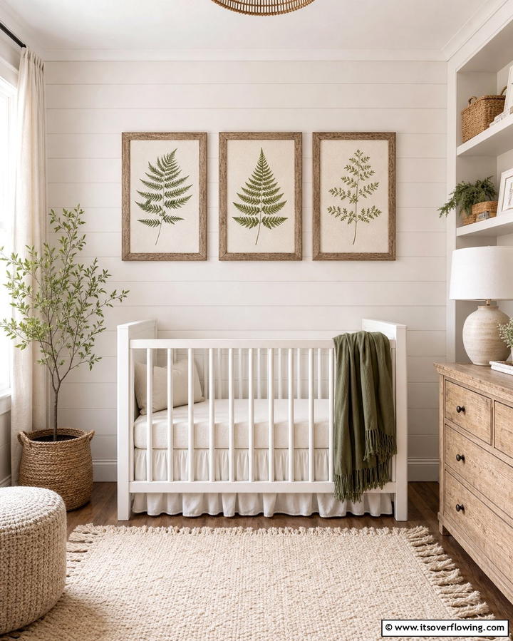 Farmhouse Inspired Wall Art - 25 Farmhouse Nursery Ideas for a Cozy Baby Room