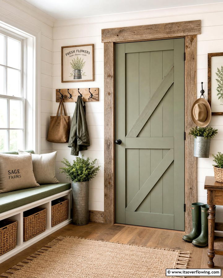 Farmhouse Style Door Trim - 25 Door Trim Ideas to Enhance Your Home’s Interior