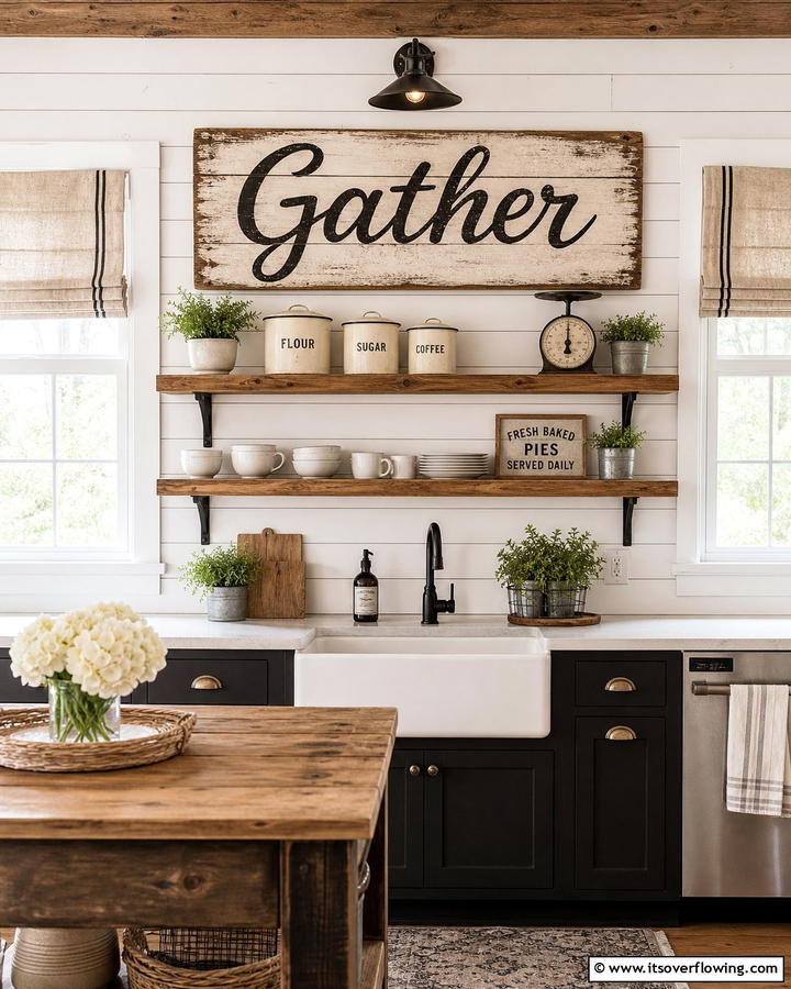 Farmhouse Style Signs - 20 Rustic Wall Decor Ideas for a Cozy and Charming Home