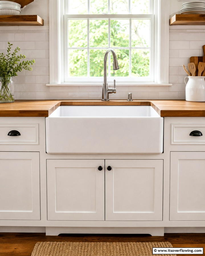 Farmhouse Style Sink - 25 French Country Kitchen Ideas for a Charming Look