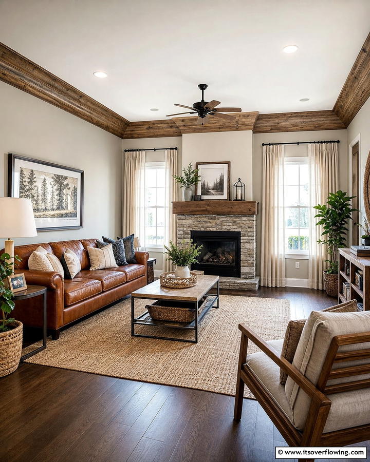 Faux Wood Finish Crown Molding - 21 Crown Molding Ideas to Elevate Interior Architecture